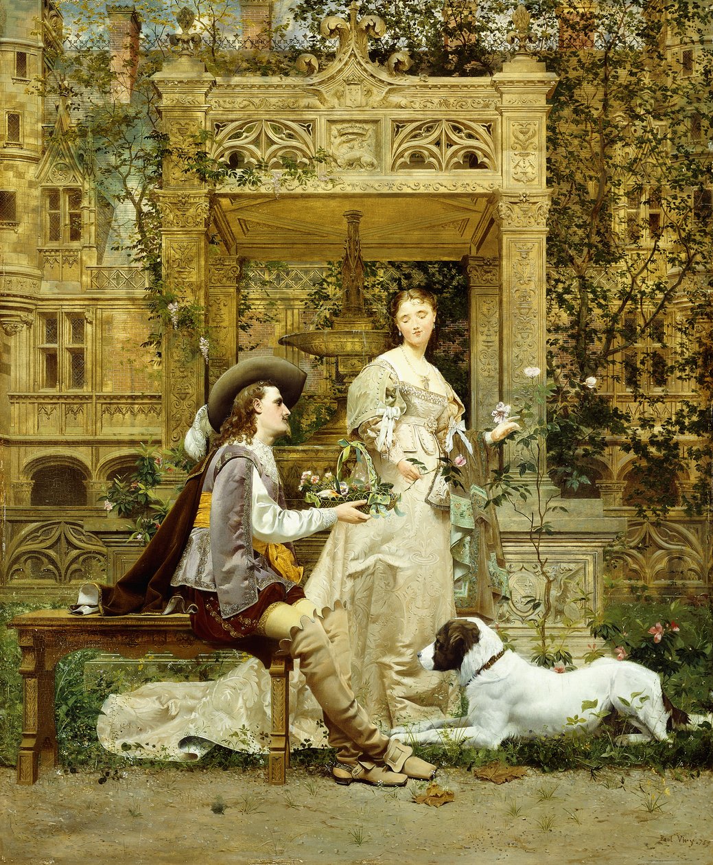 A proposta, 1876 de Paul Alphonse Viry