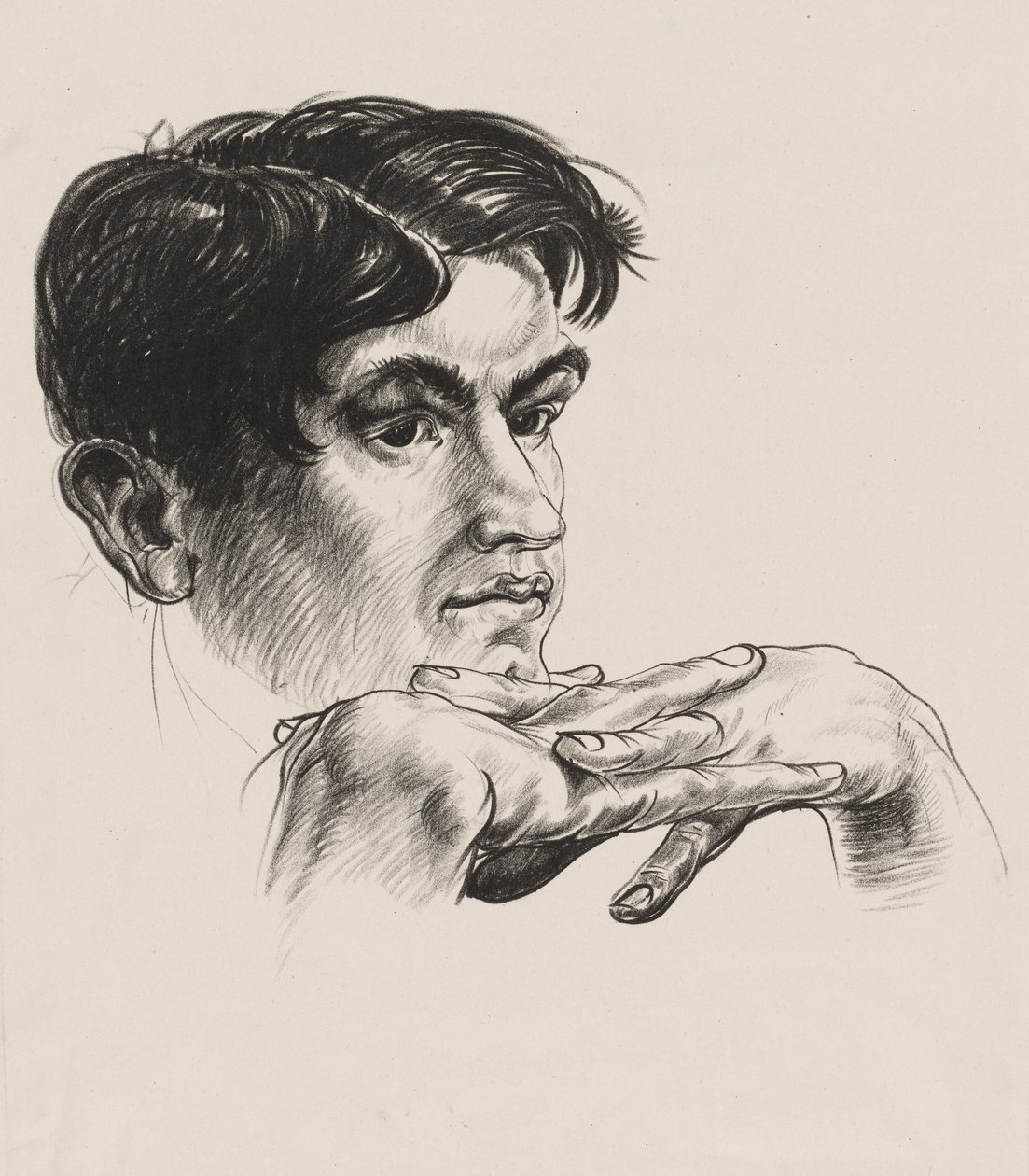 cabeça de homem de Paul B. Travis
