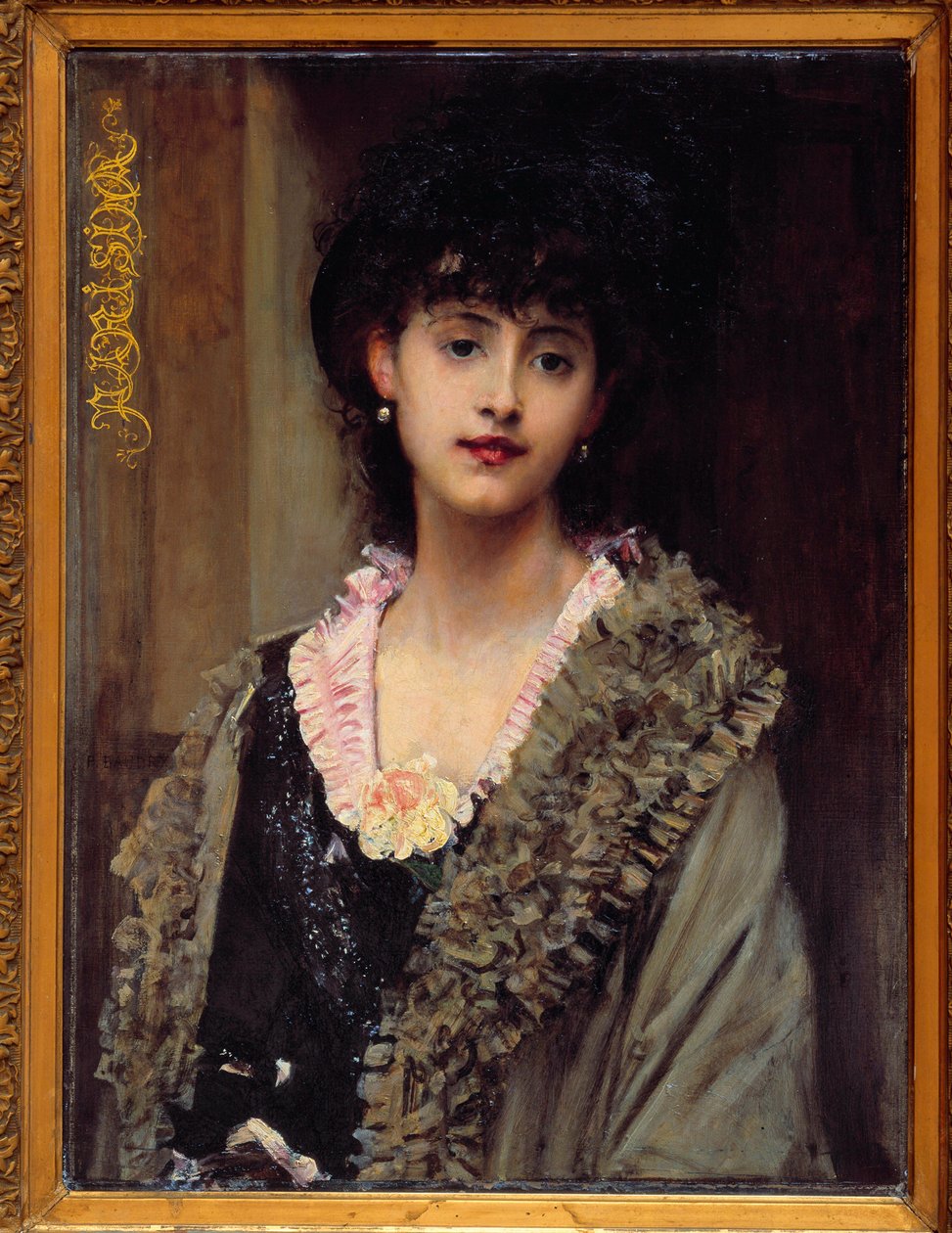 Parisina. Pintura de Paul Baudry (1828-1885) de Paul Baudry