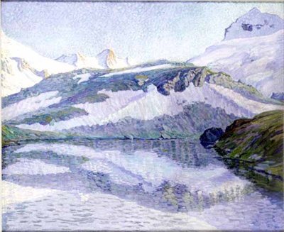 paisagem alpina de Paul Baum