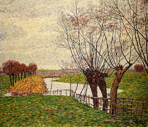 Dutch Landscape (óleo sobre tela) de Paul Baum