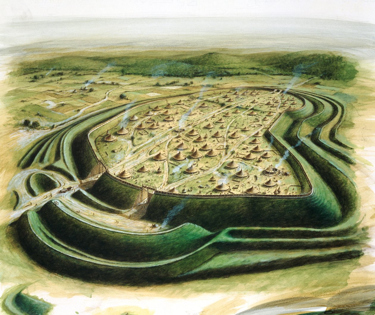Castelo da Donzela, século 5 aC, c1990-2010. de Paul Birkbeck