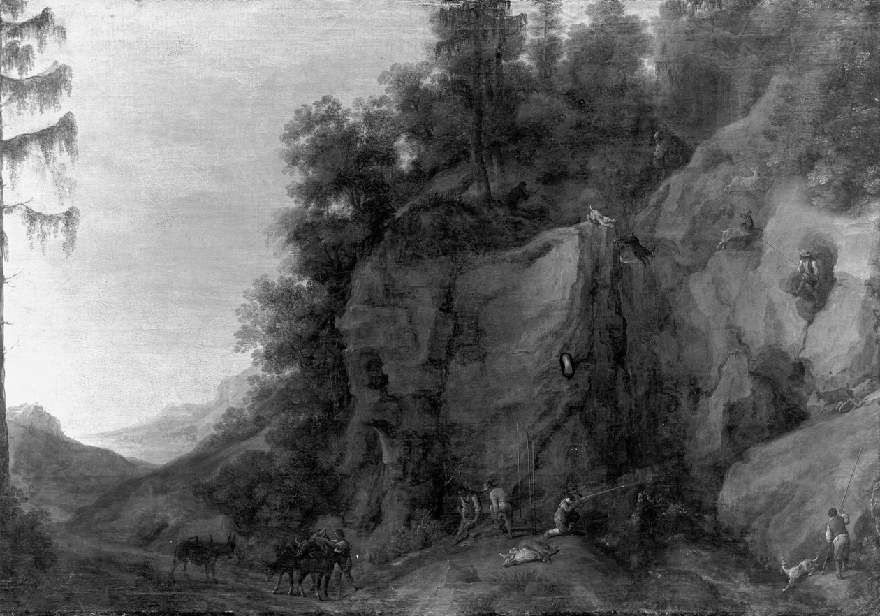 Caça às cabras de Paul Bril