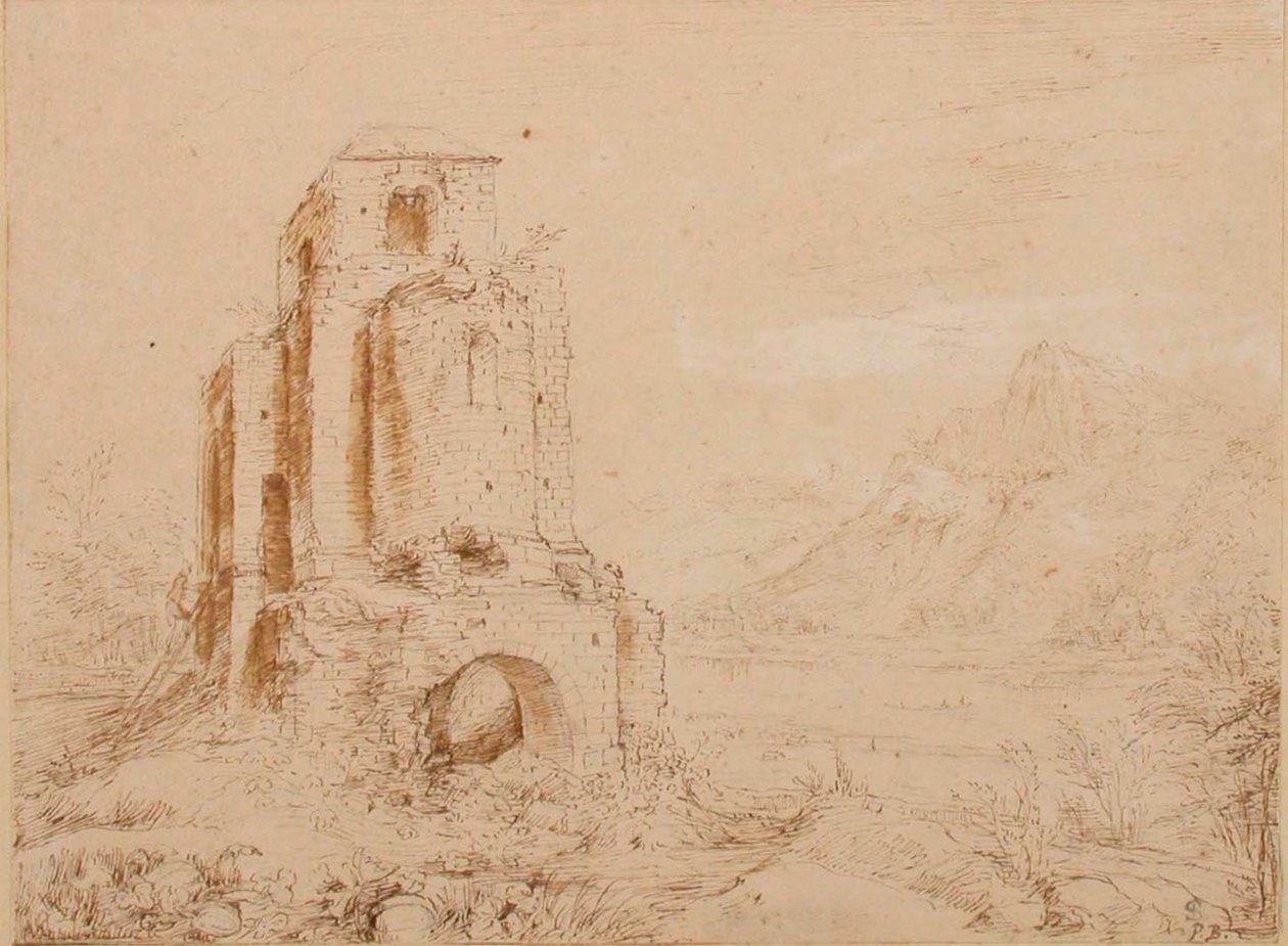 Paisagem de ruínas de Paul Bril