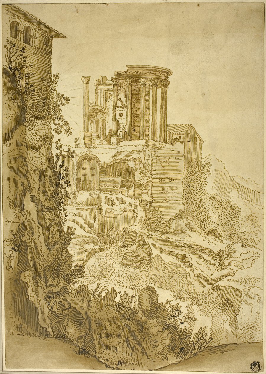 Templo de Vesta, Tivoli de Paul Bril