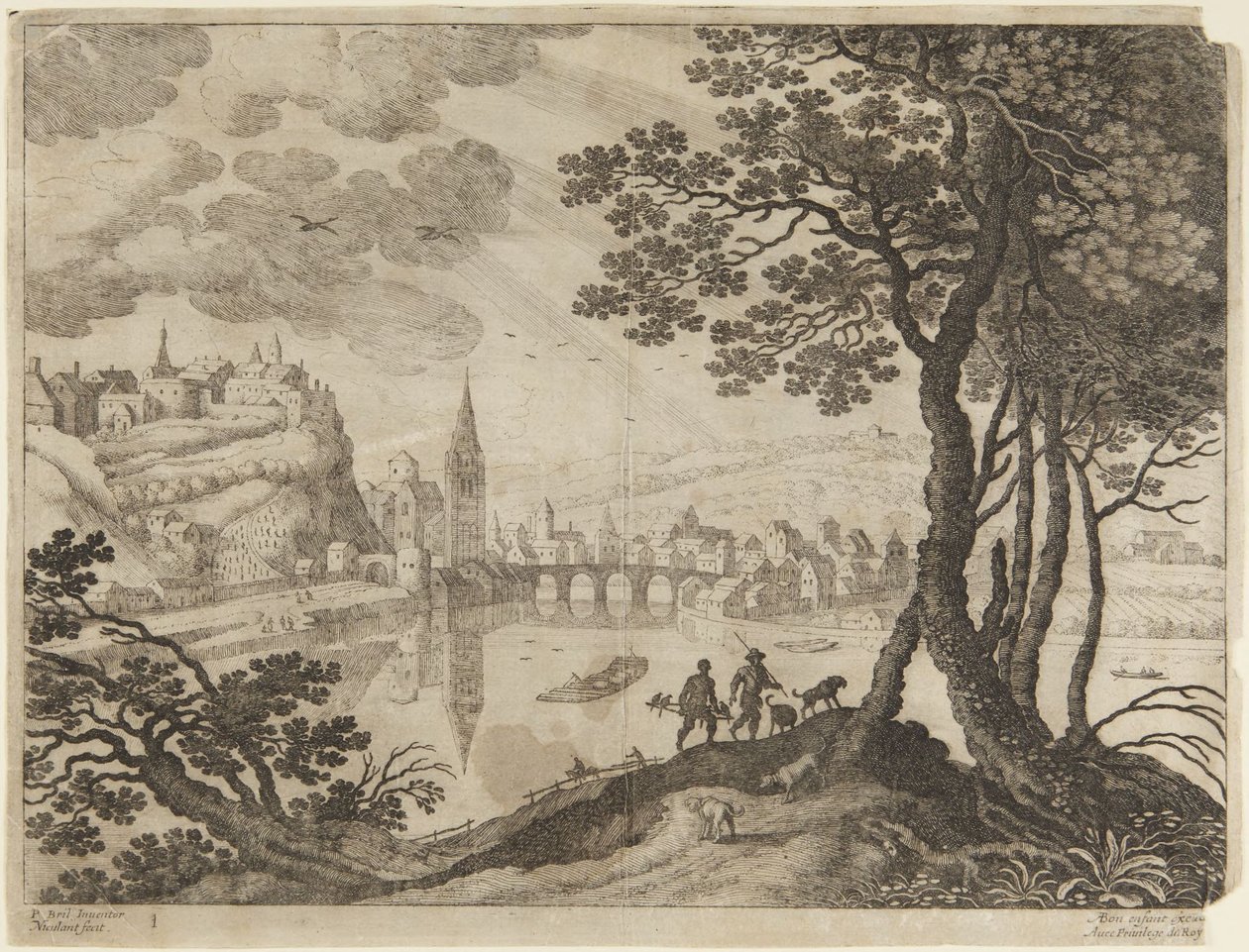 Cidade e rio de Paul Bril