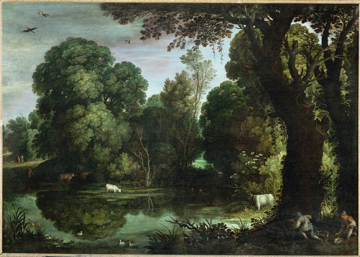 Chasse aux canards - Caça aos patos ... de Paul Brill or Bril