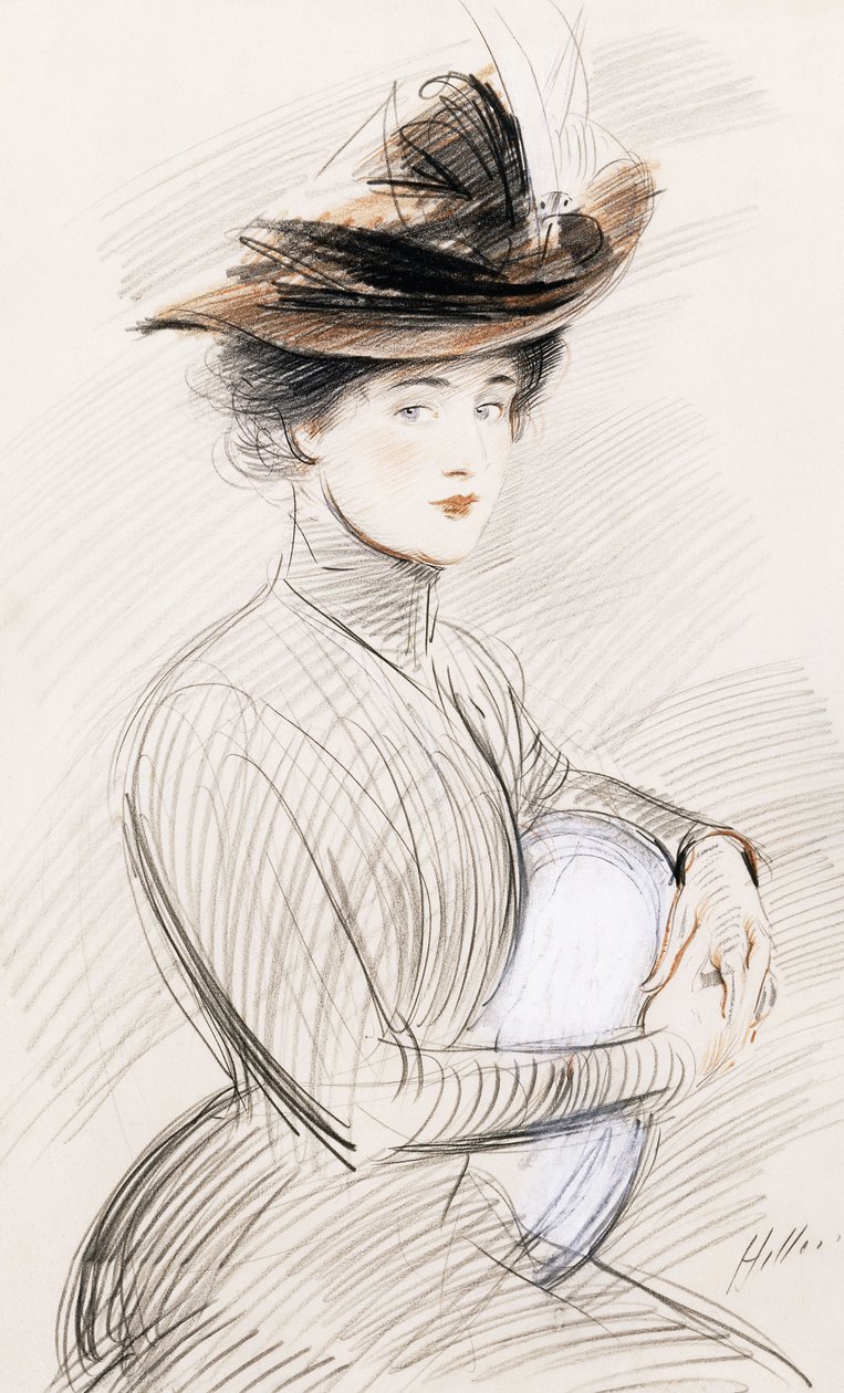 Uma Senhora Elegante, de Paul Cesar Helleu