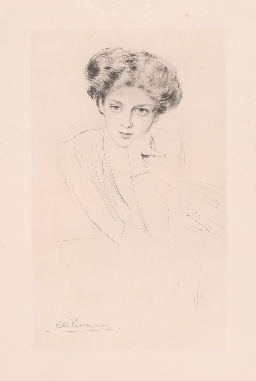 Ethel Barrymore de Paul Cesar Helleu