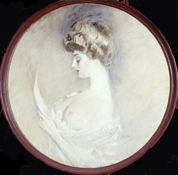 Marthe Letellier (óleo sobre tela) de Paul Cesar Helleu