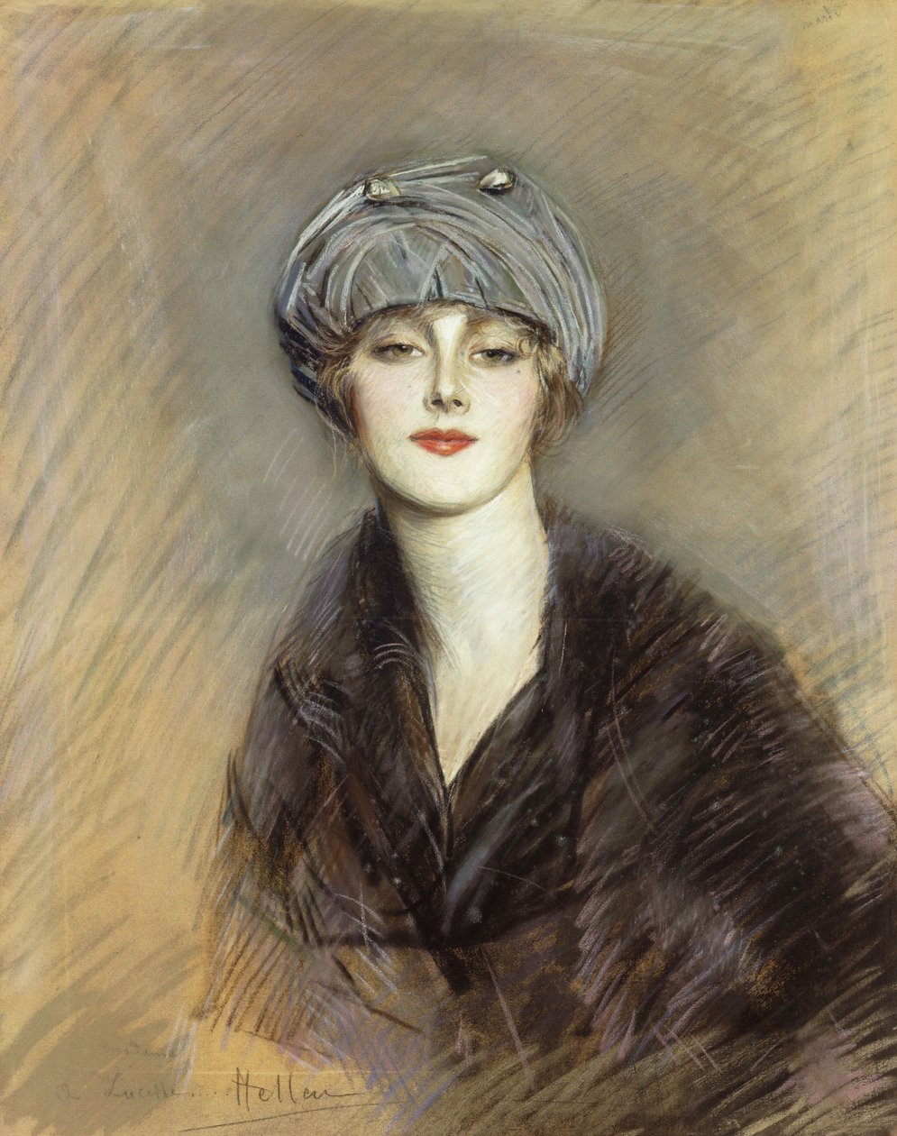 Retrato de Lucette, c.1913 de Paul Cesar Helleu