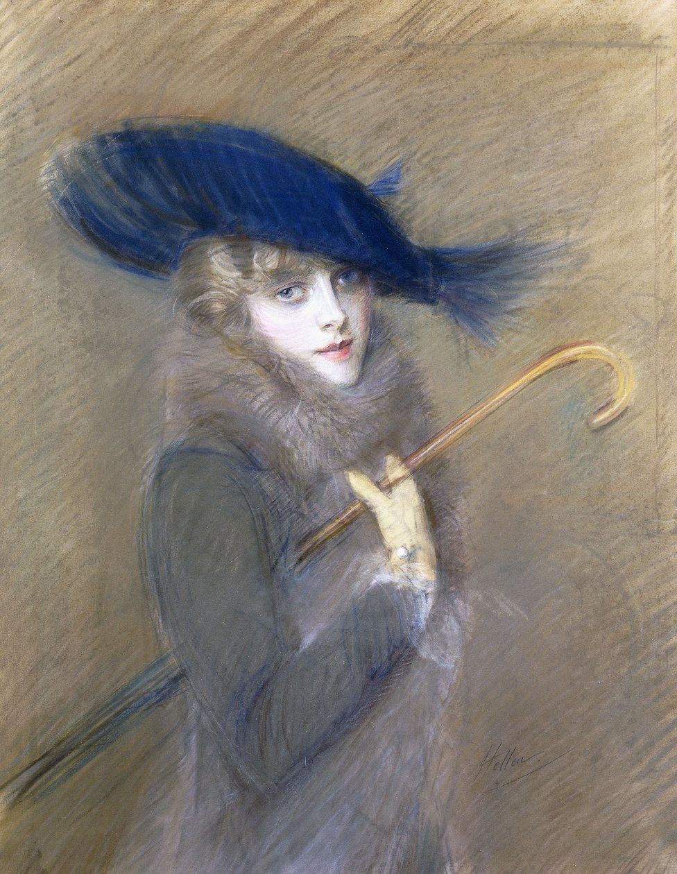 Retrato de Peggy Letellier, de Paul Cesar Helleu
