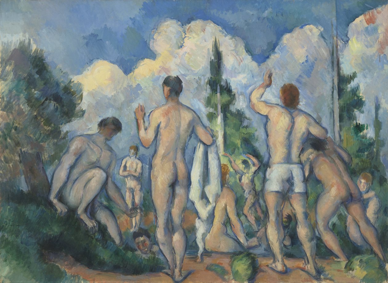 Banhistas de Paul Cézanne