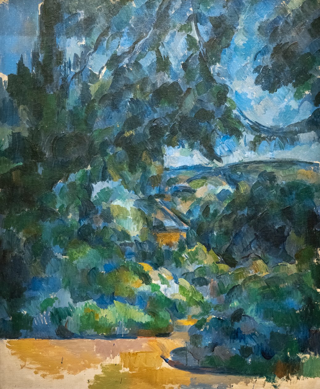 Paisagem Azul de Paul Cézanne
