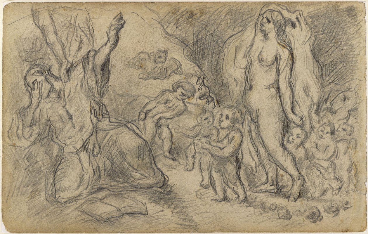 A Tentação de Santo António de Paul Cézanne
