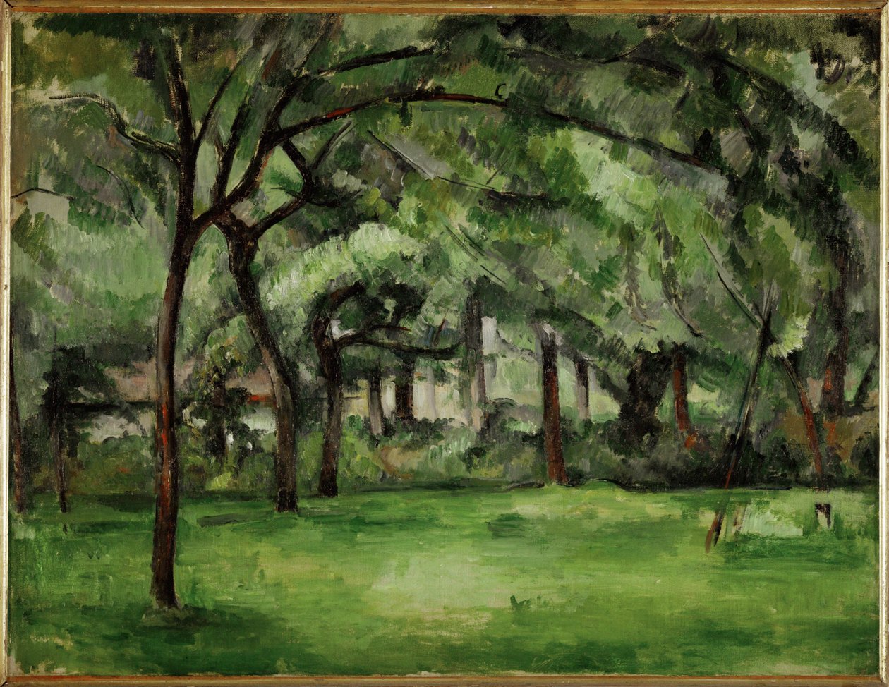 Casa de campo na Normandia de Paul Cézanne