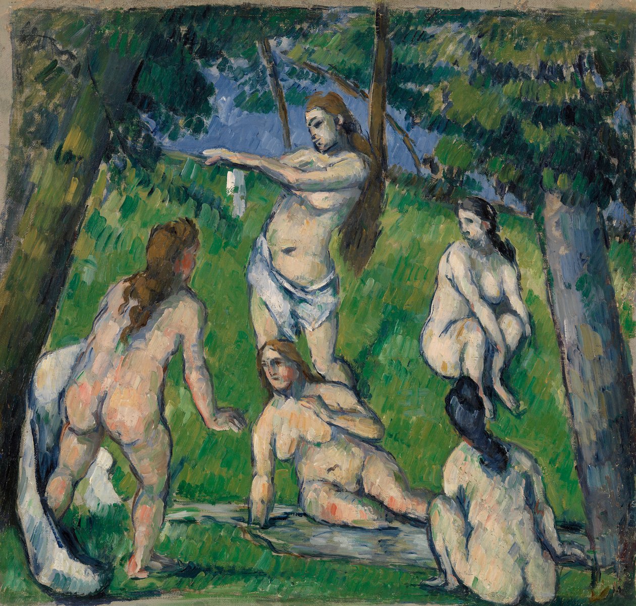Cinco Padres de Paul Cézanne