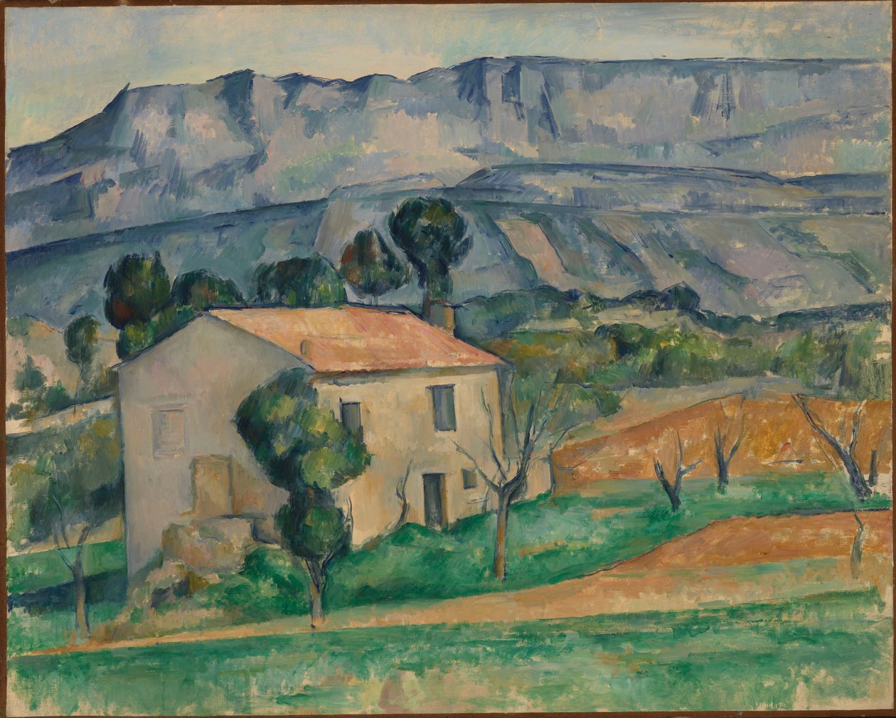 Casa na Provença de Paul Cézanne