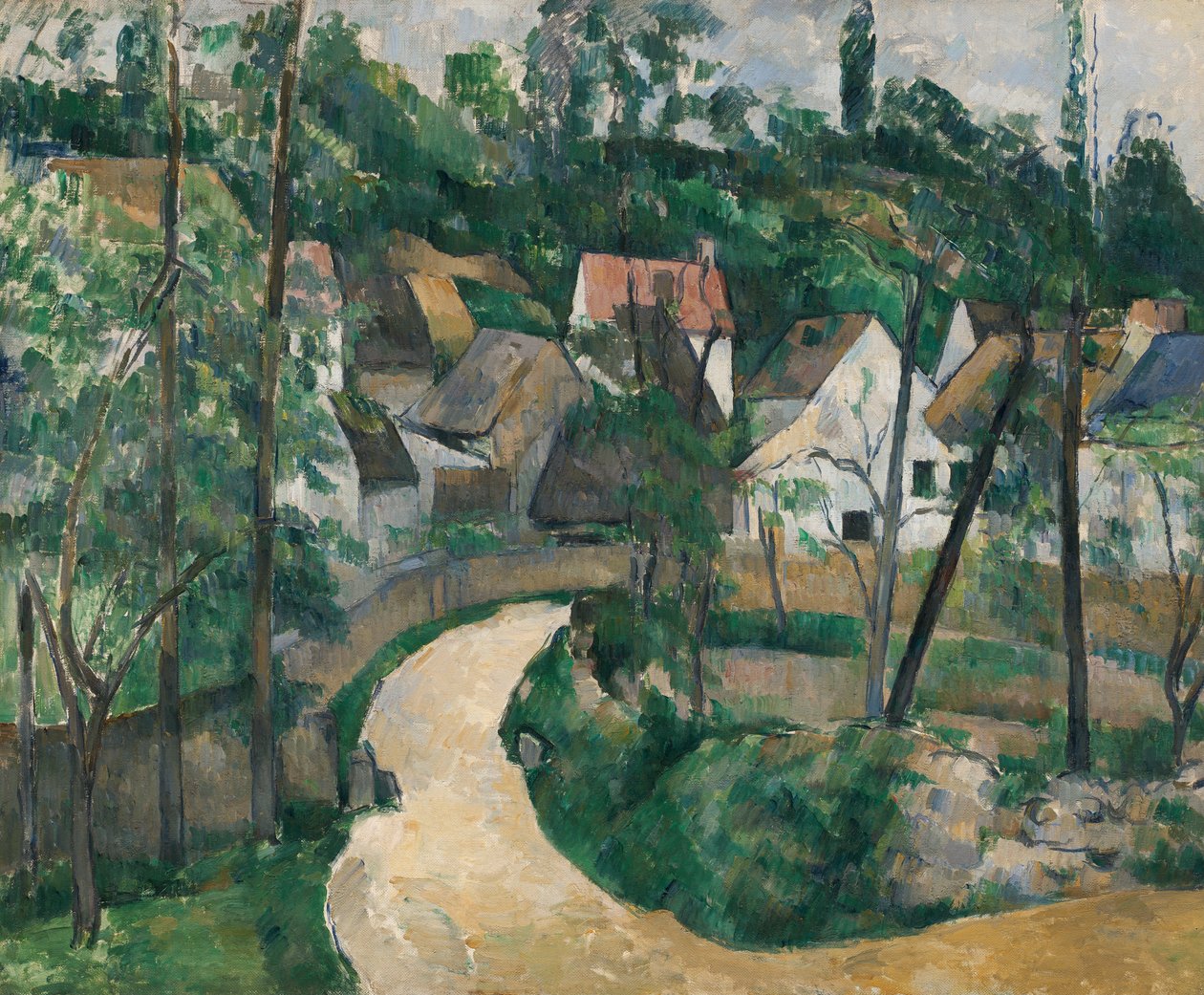 A estrada sinuosa de Paul Cézanne