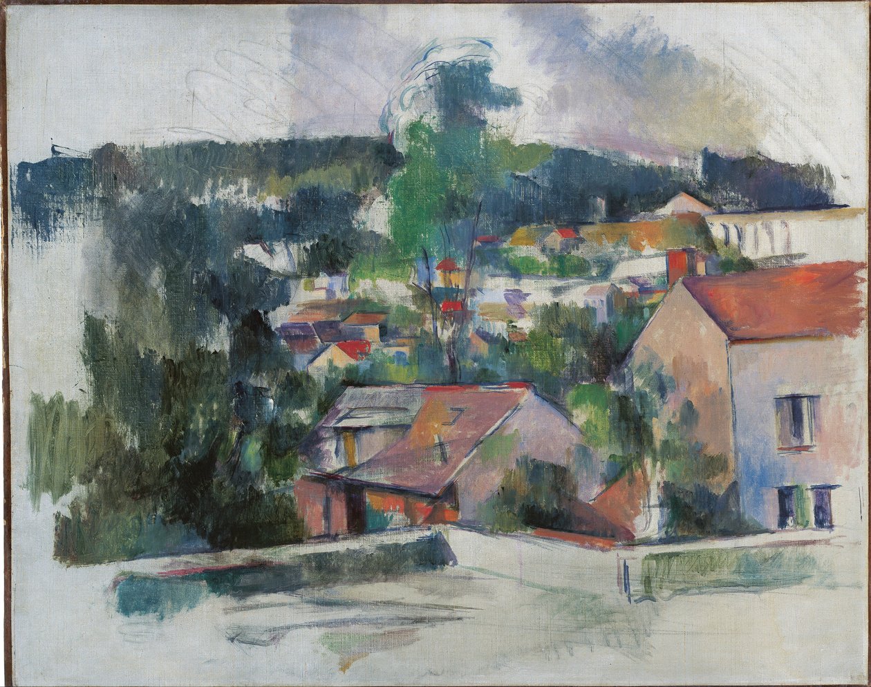 Paisagem de Paul Cézanne