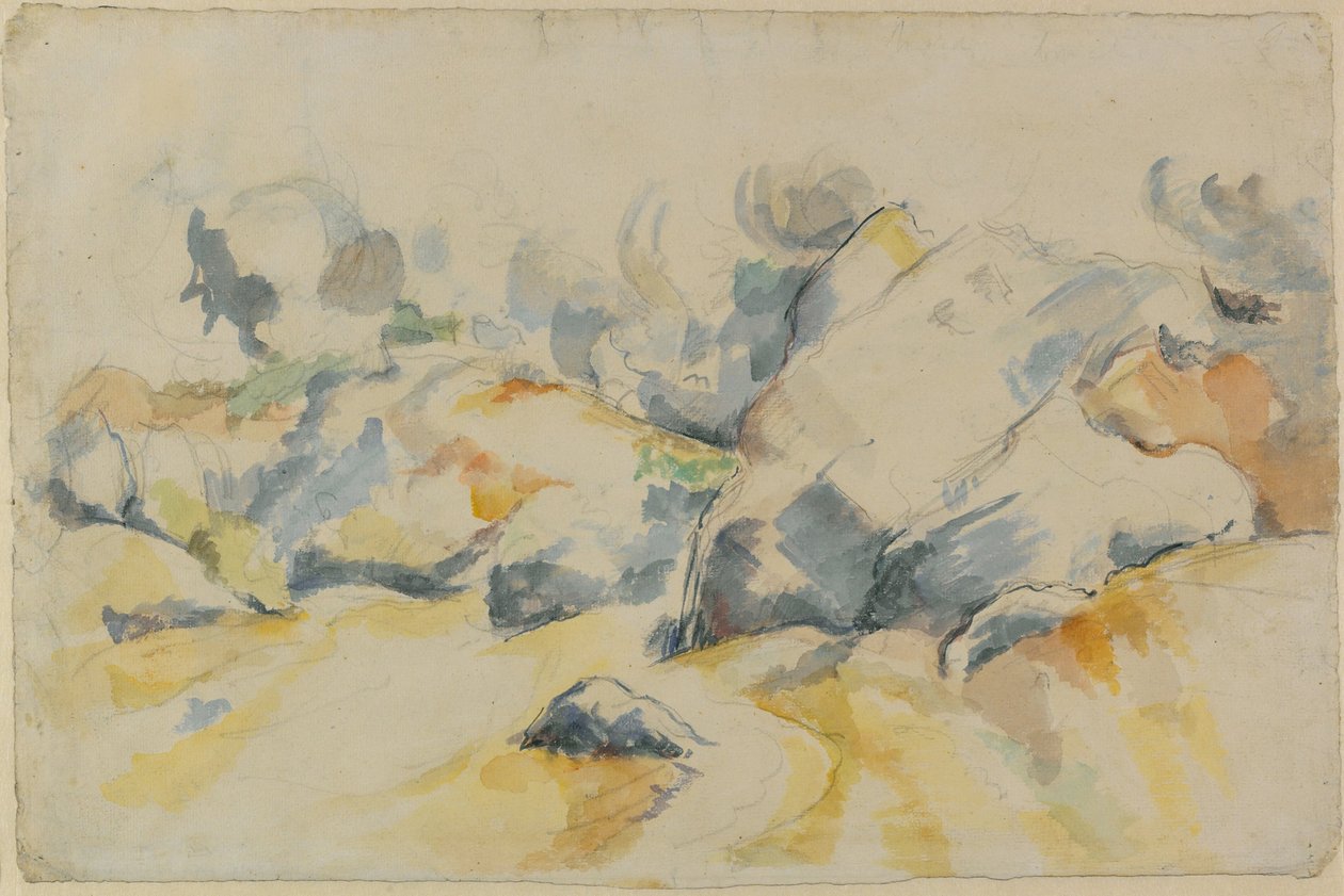 Paisagem de Paul Cézanne