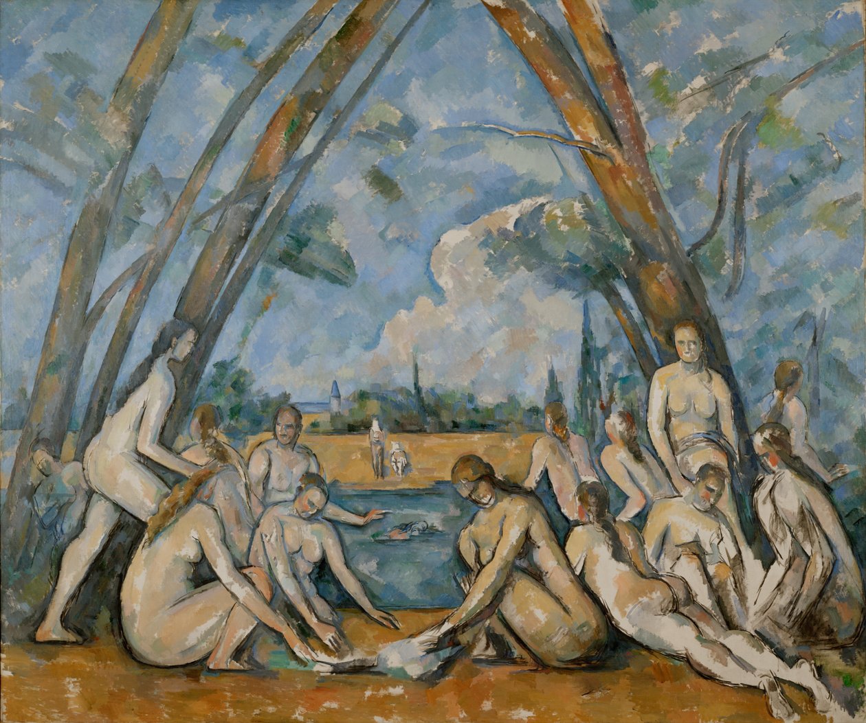 As Grandes Banhistas de Paul Cézanne