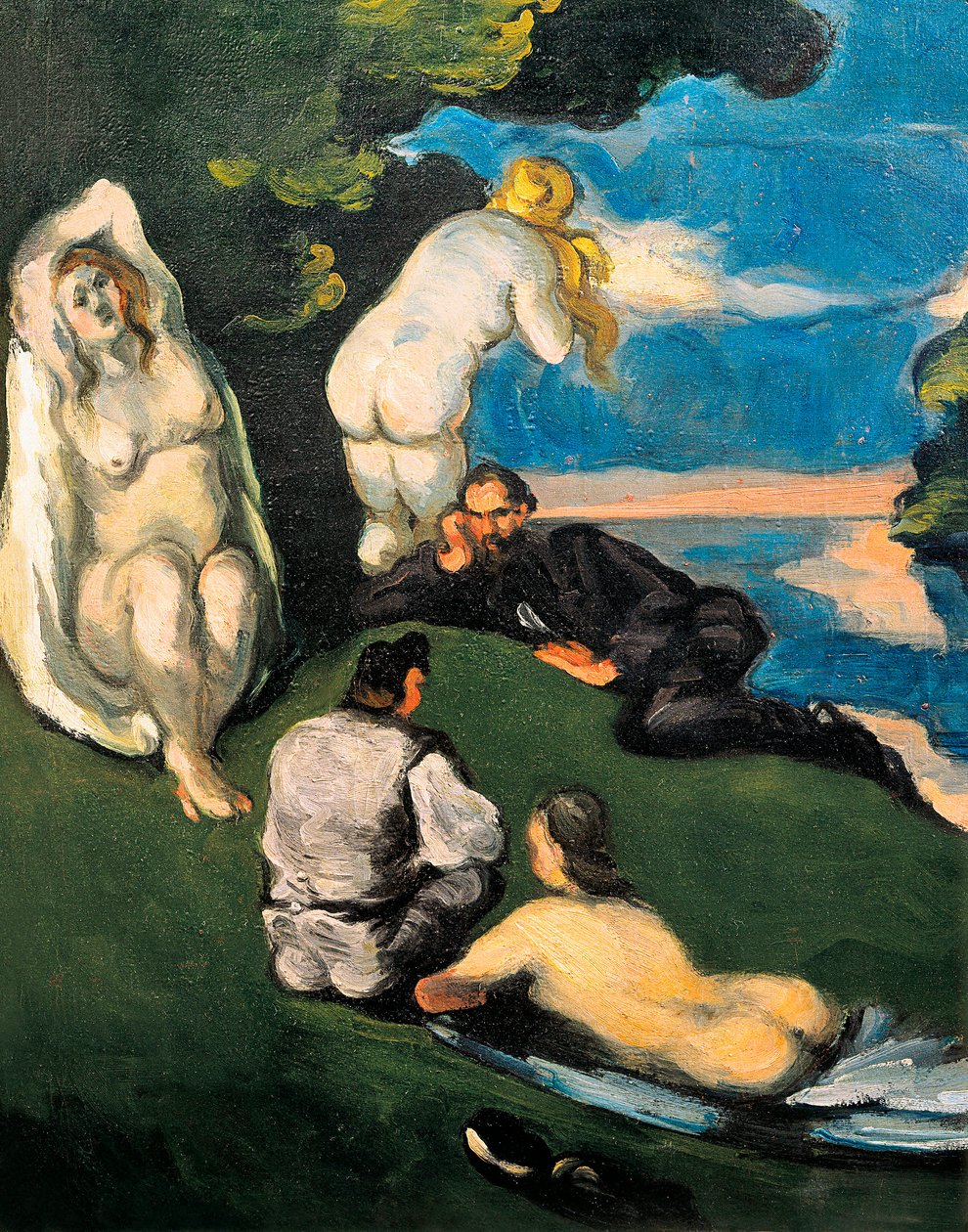 Pastoral, ou Idyll de Paul Cézanne
