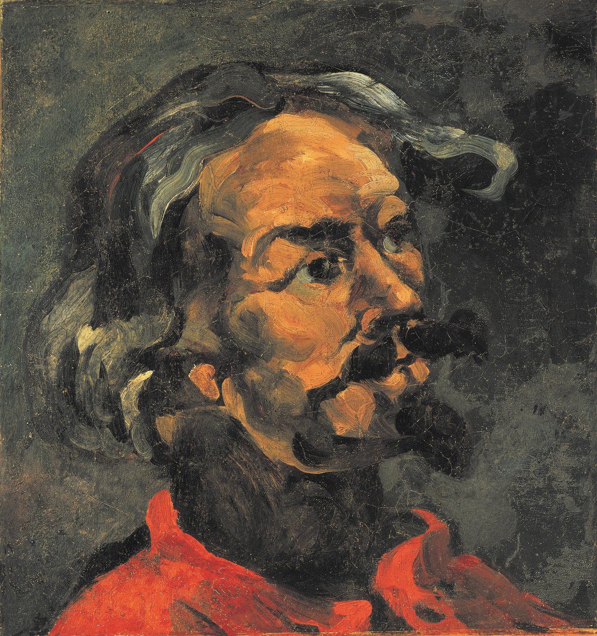 Retrato de Aquiles Empéraire de Paul Cézanne