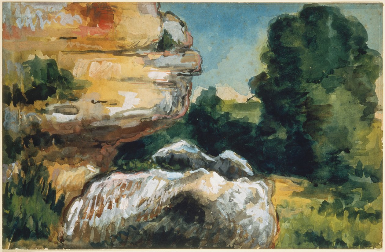 Rochas de Paul Cézanne