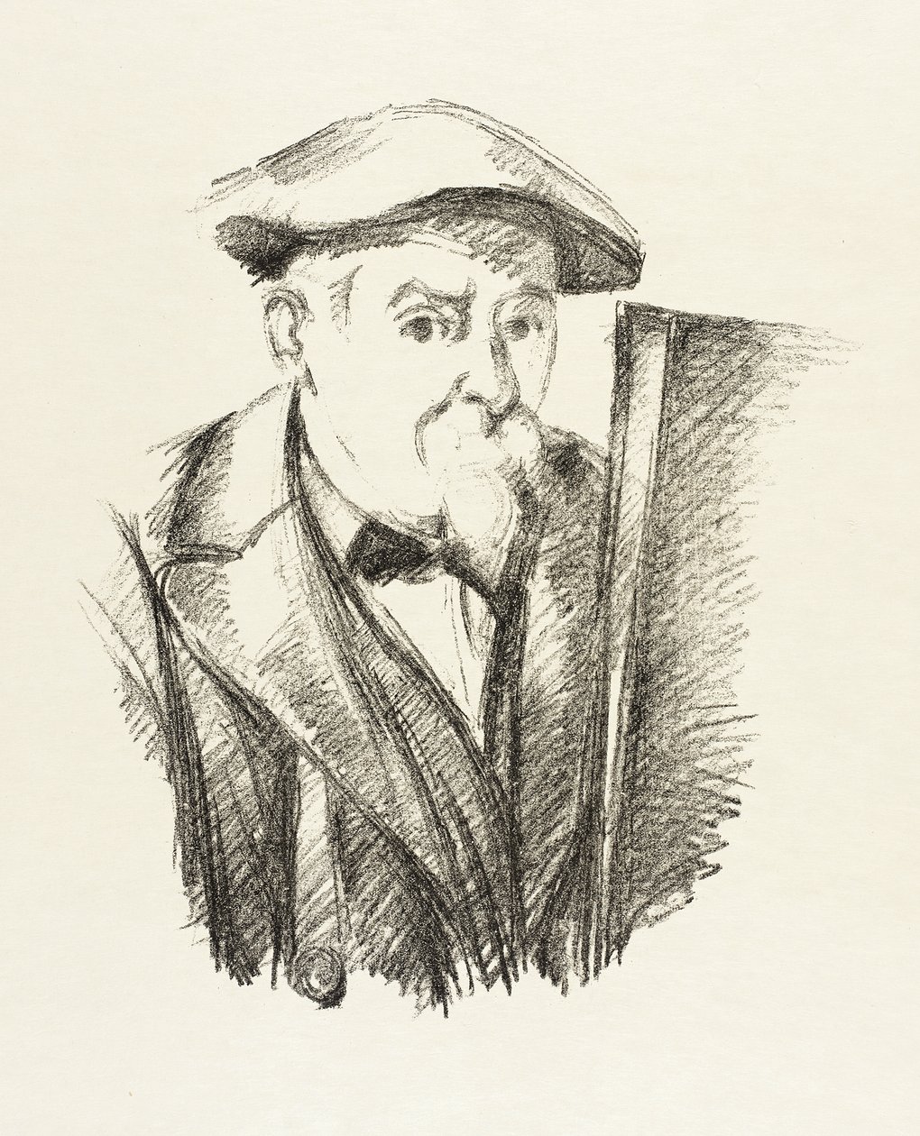 Autorretrato de Paul Cézanne