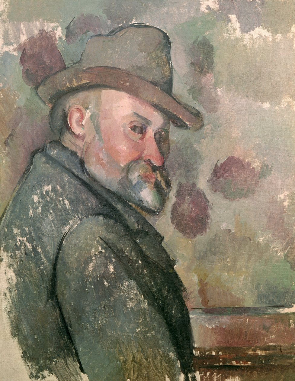 Auto-retrato de Paul Cézanne