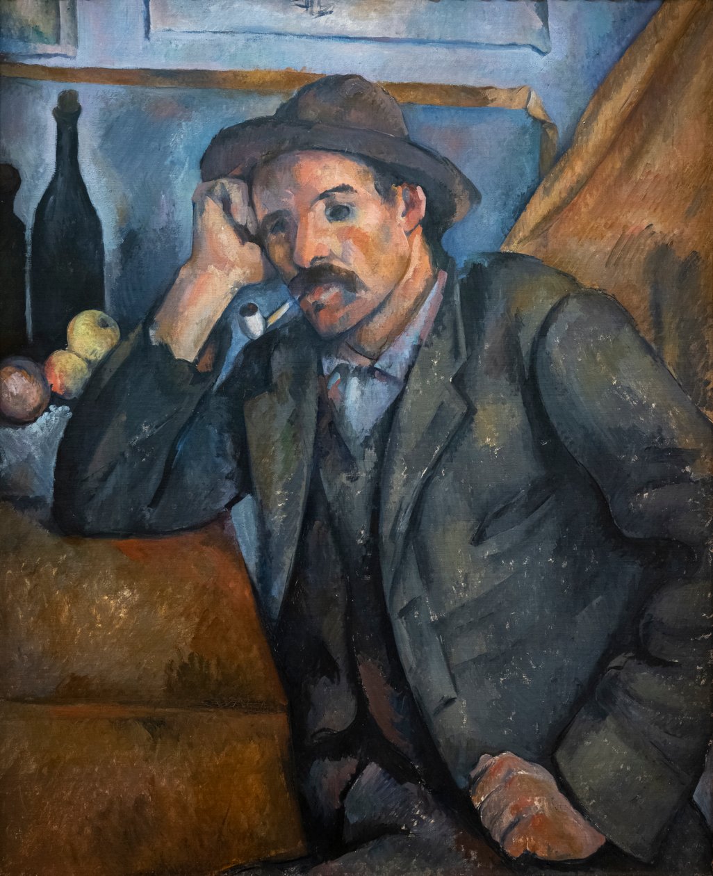 Fumador de Paul Cézanne