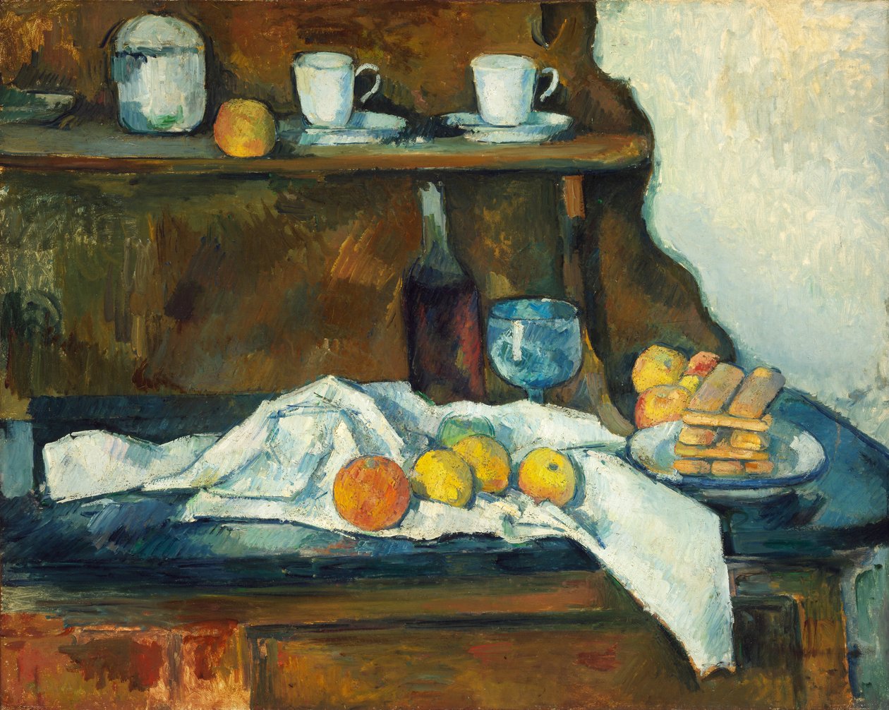 O bufete de Paul Cézanne