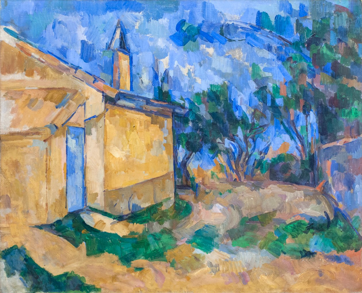 O Cabanon de Jourdan de Paul Cézanne