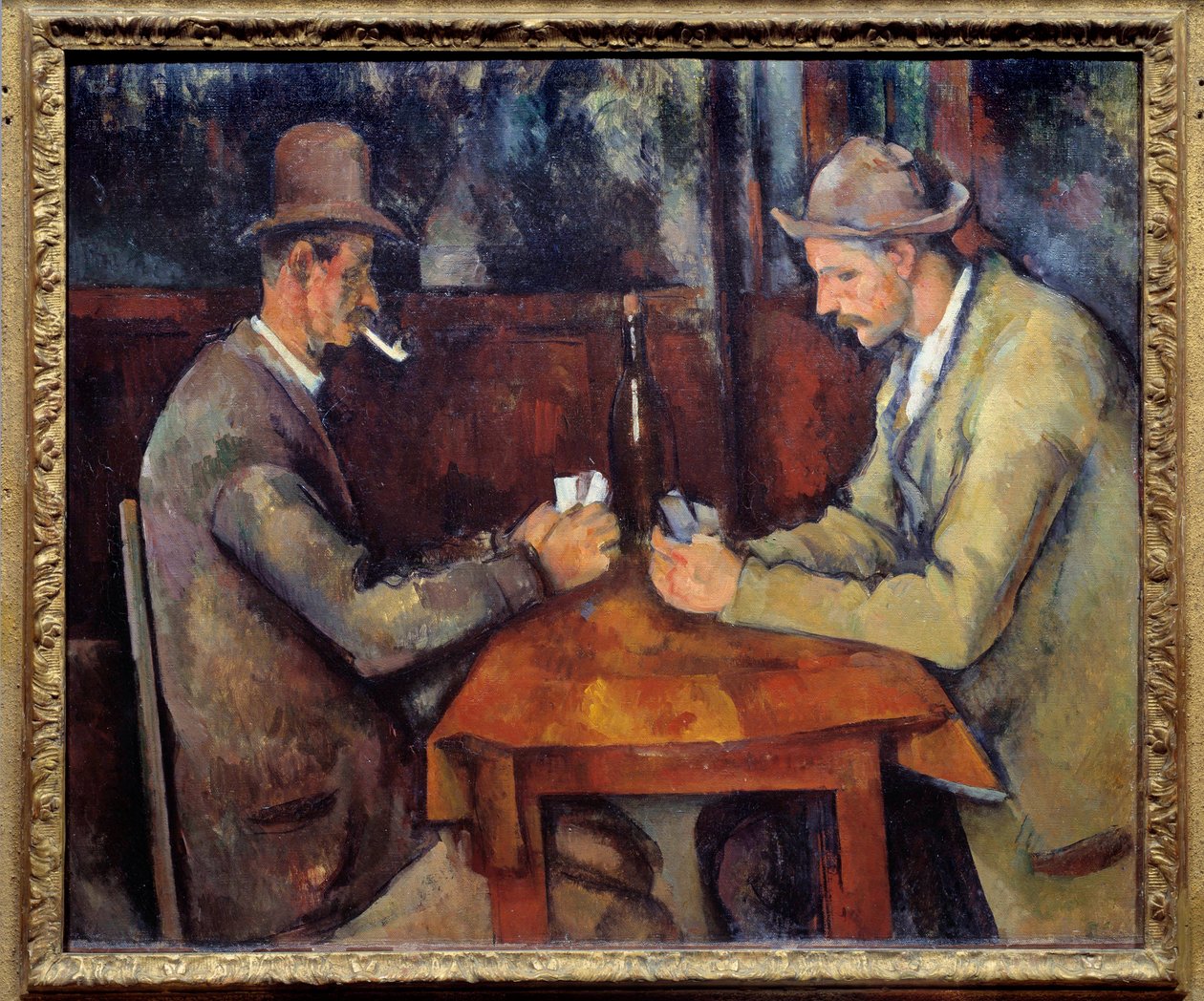 Os jogadores de cartas de Paul Cézanne