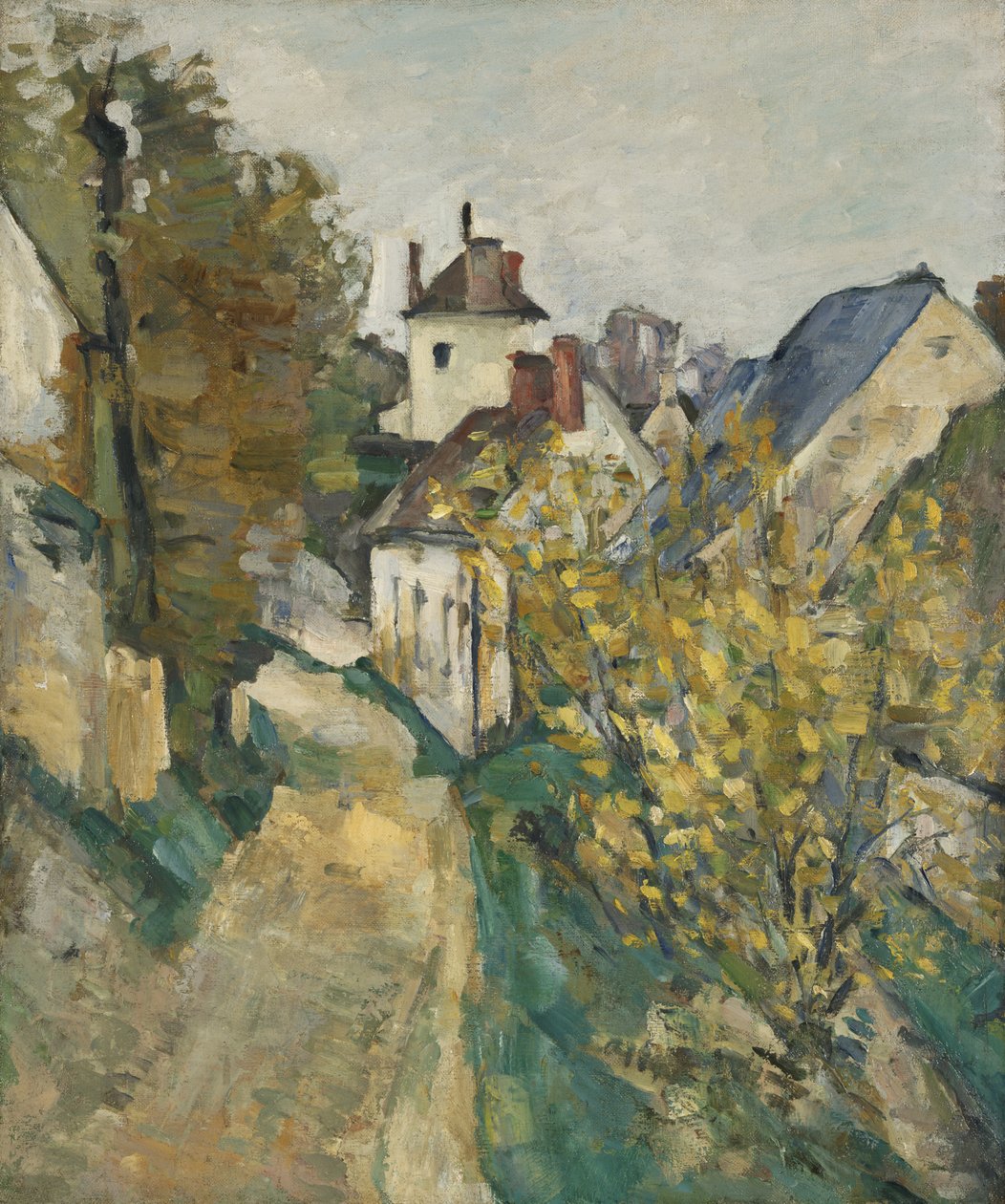 A Casa do Dr. Gachet em Auvers-sur-Oise de Paul Cézanne