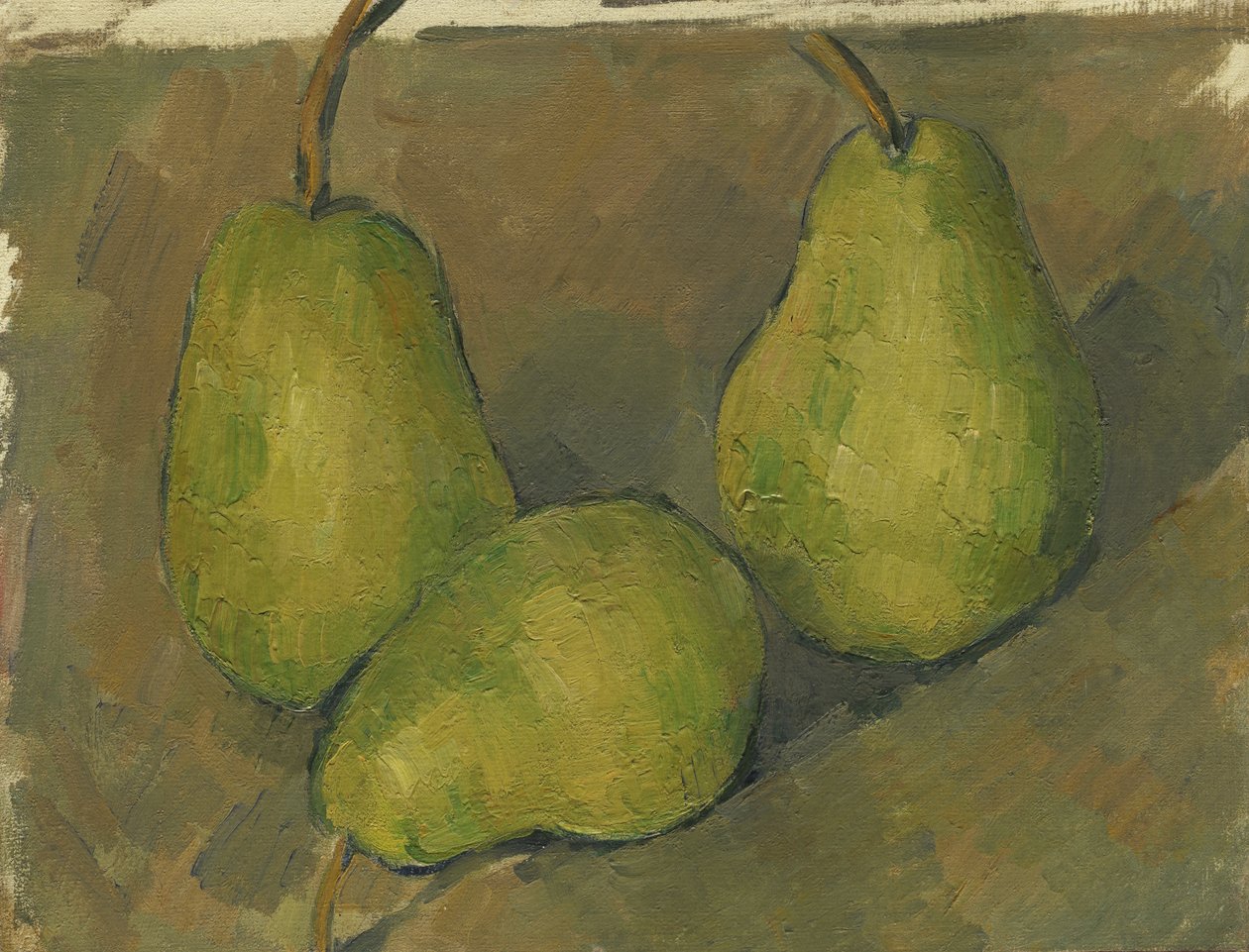Três peras de Paul Cézanne