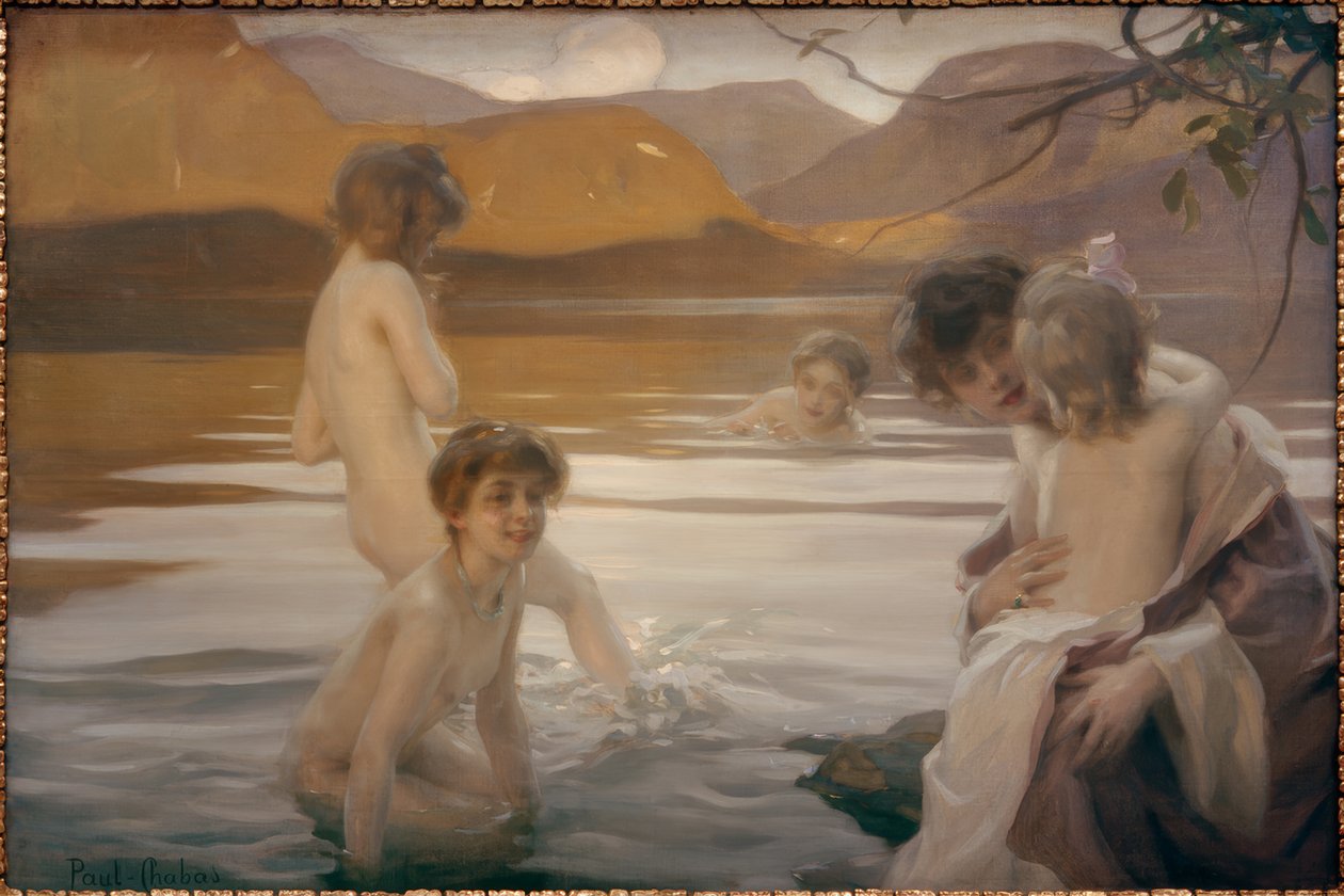 Primeiro banho de Paul Chabas