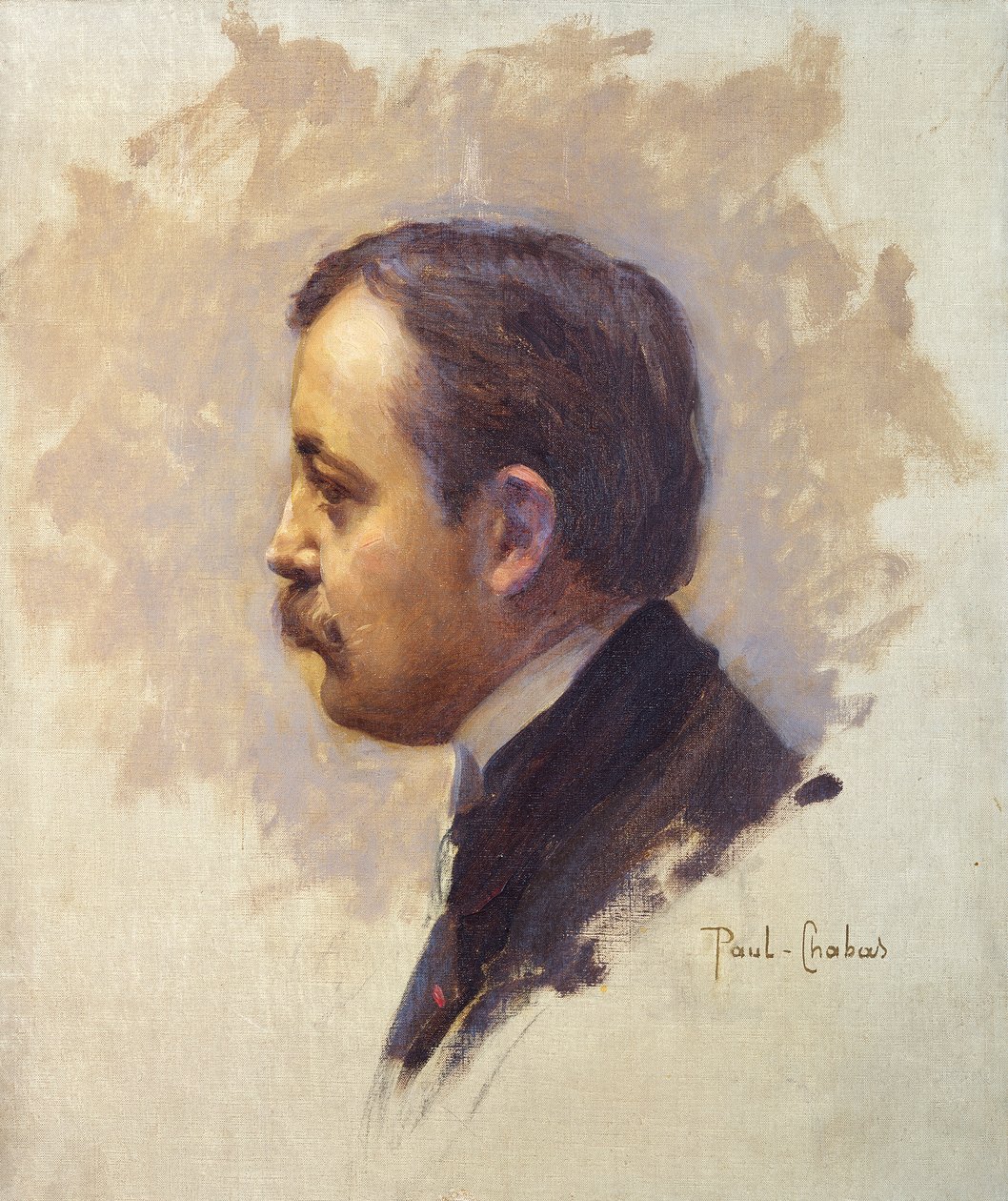 Marcel Prevost (1862-1941) (óleo sobre tela) de Paul Chabas
