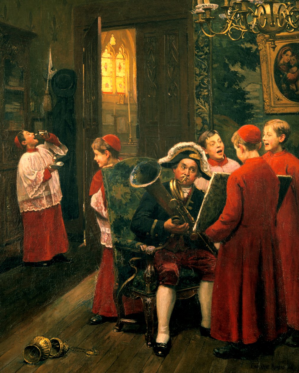 Filhos do Coro, c1900-1930 de Paul Charles Chocarne Moreau
