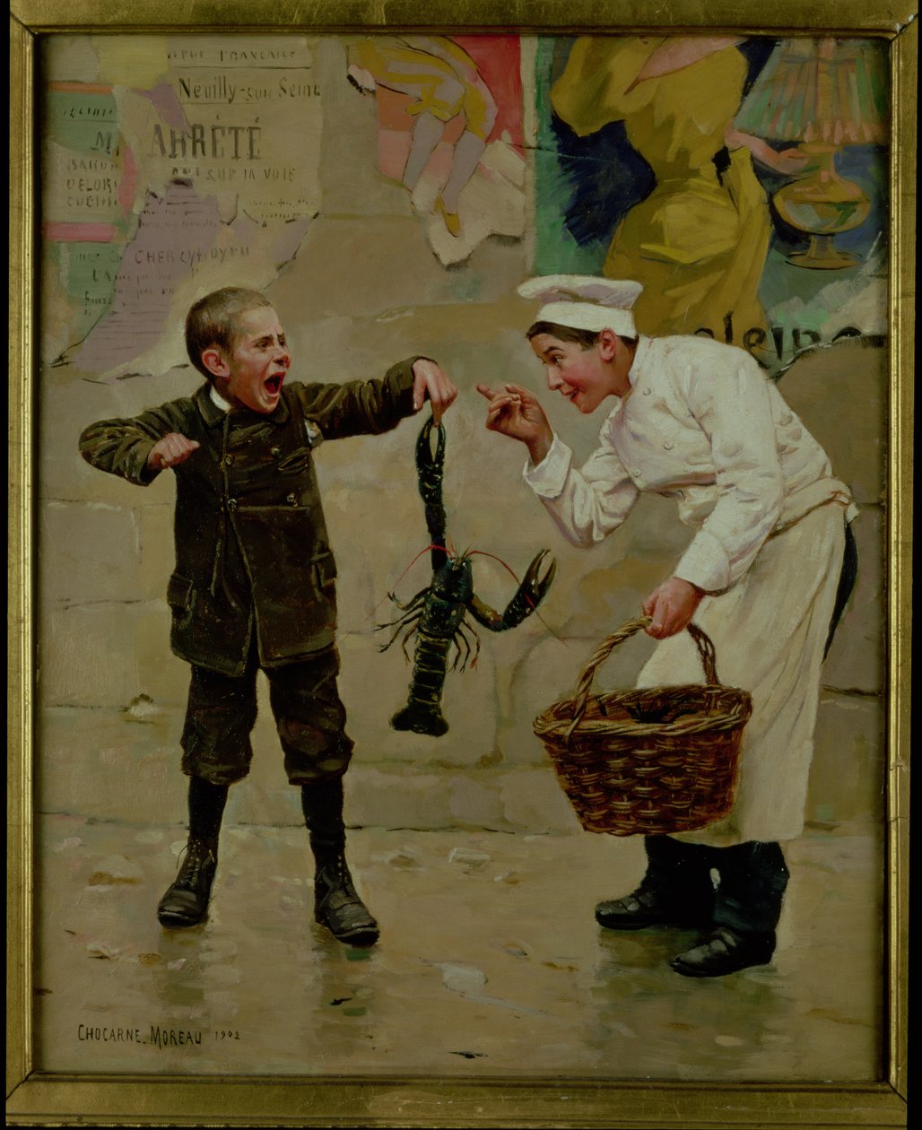 O Petit Comis (d.1902) de Paul Charles Chocarne Moreau