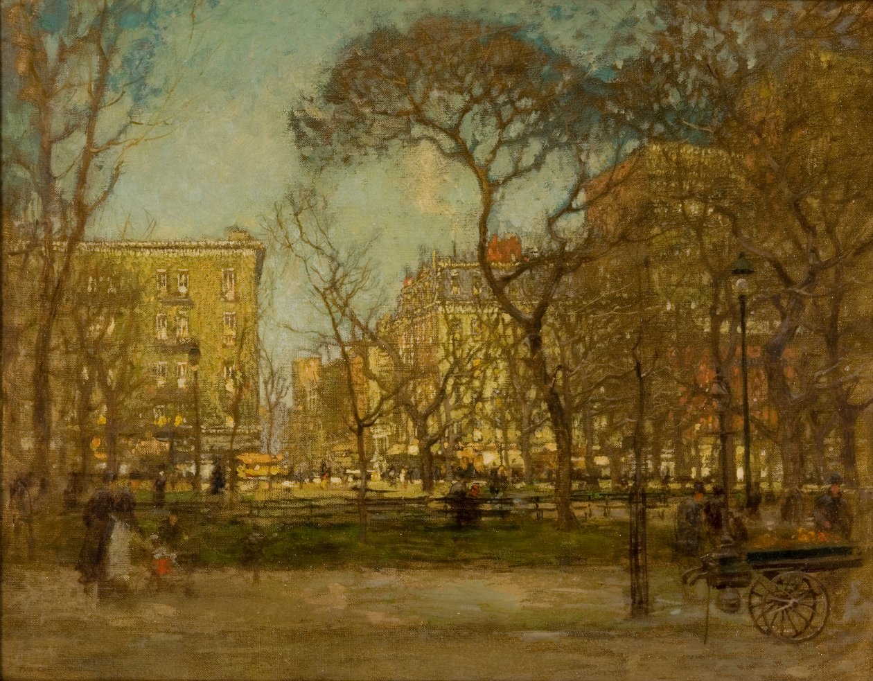 Madison Square, c.1905 (óleo sobre tela) de Paul Cornoyer