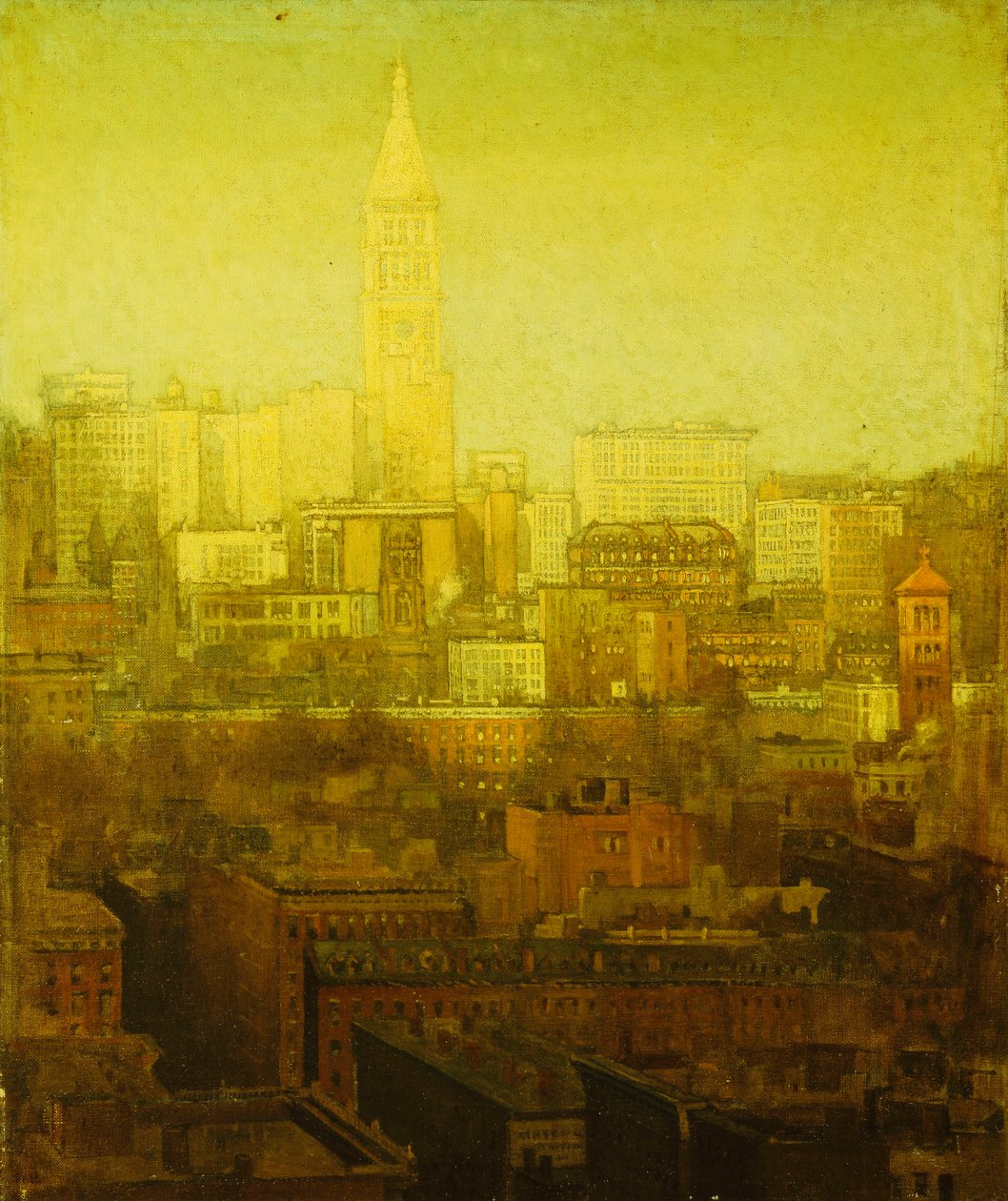 Vista da Cidade de Nova Iorque, de Paul Cornoyer