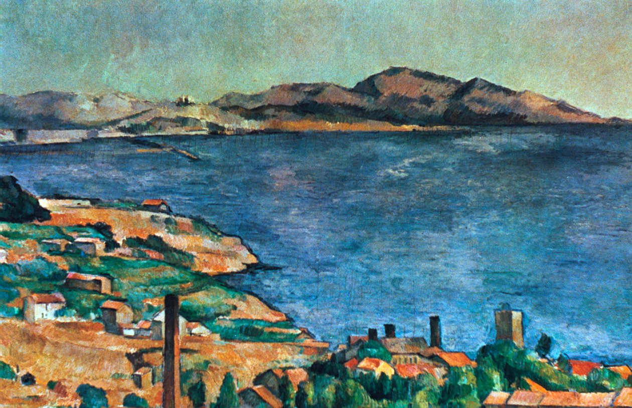 Em Marselha, 1883-1885 de Paul Cézanne