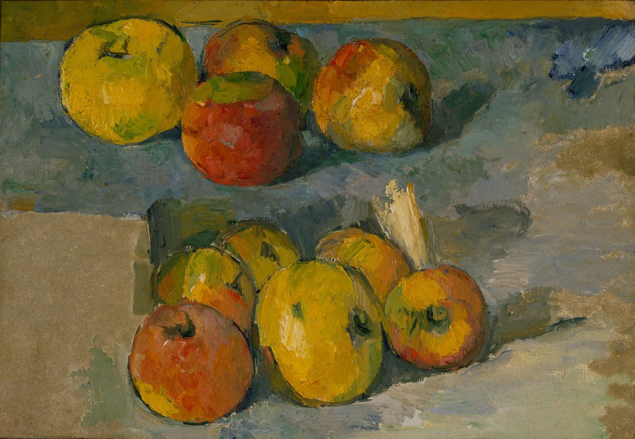 Maçãs, 1878-79. de Paul Cézanne