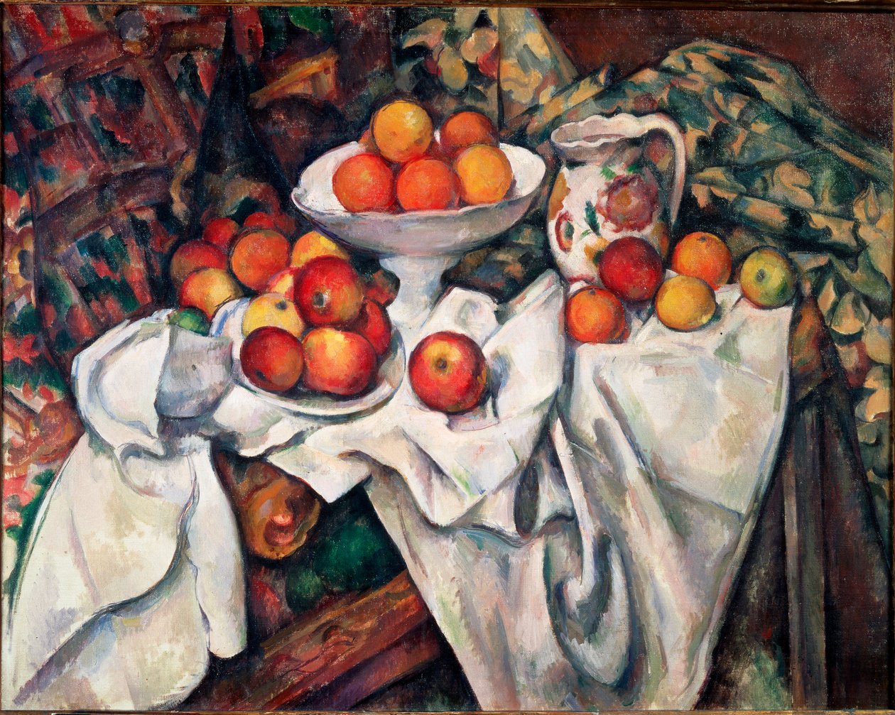 Maçãs e laranjas de Paul Cézanne