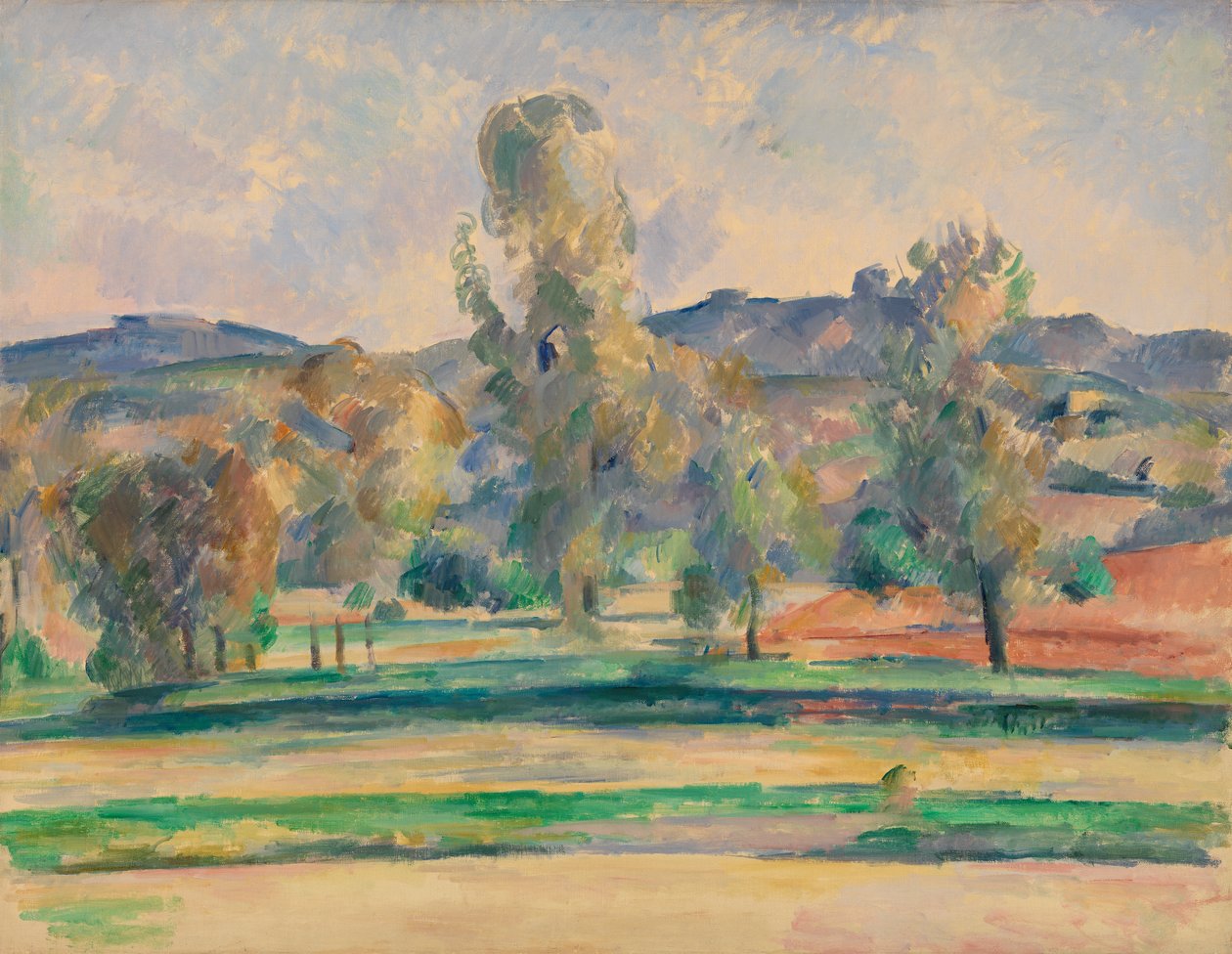 Paisagem de outono de Paul Cézanne