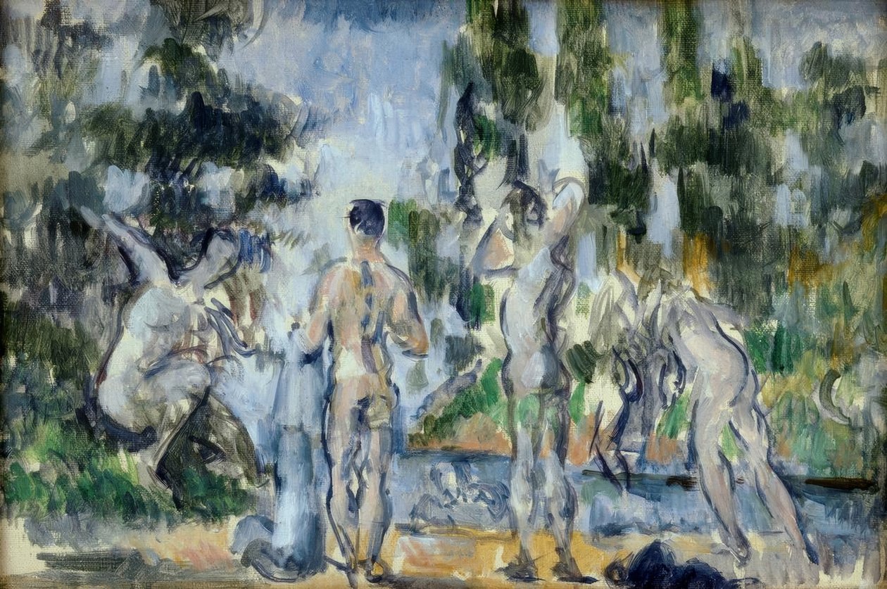 banhistas de Paul Cézanne