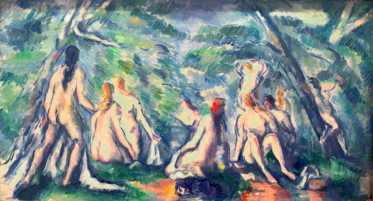 banhistas de Paul Cézanne