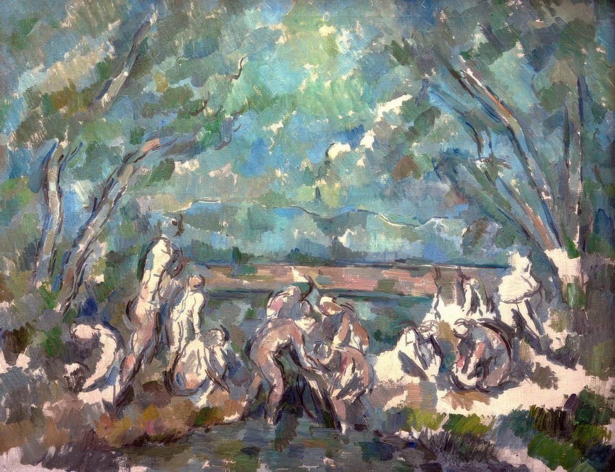 banhistas de Paul Cézanne